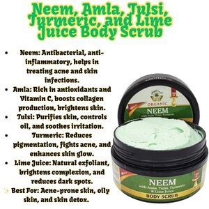 Neem Body Scrub - Green